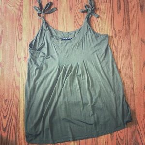 Flowy tie sleeve tank